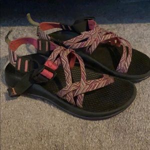 chacos purple/pink/gray